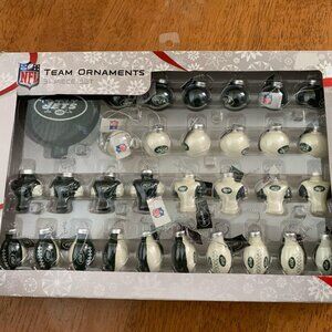 Forever Collectibles NFL 31 Piece Ornament Set NFL Team: Jets